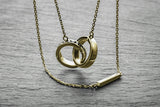 Double Ring Necklace - DUEROS