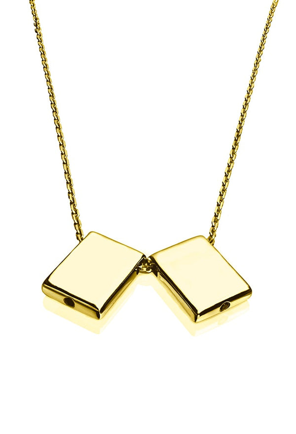 18k gold plated necklace